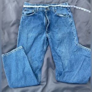 Carhartt Men’s Flannel Lined Jeans, Size 34x32